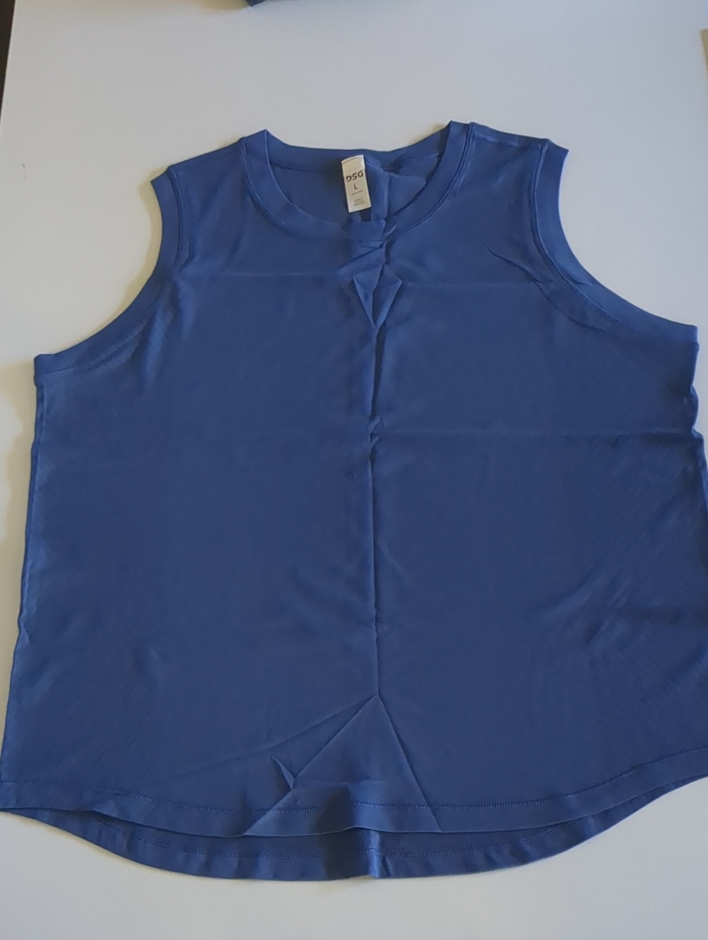 DSG Royal Blue Workout Tank Top Large
